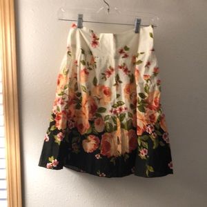 Floral skirt
